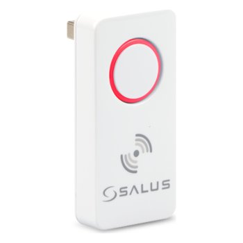 Репитер сигнала ZigBee SALUS RE10RF, для системы iT600, розетка 230 В, белый